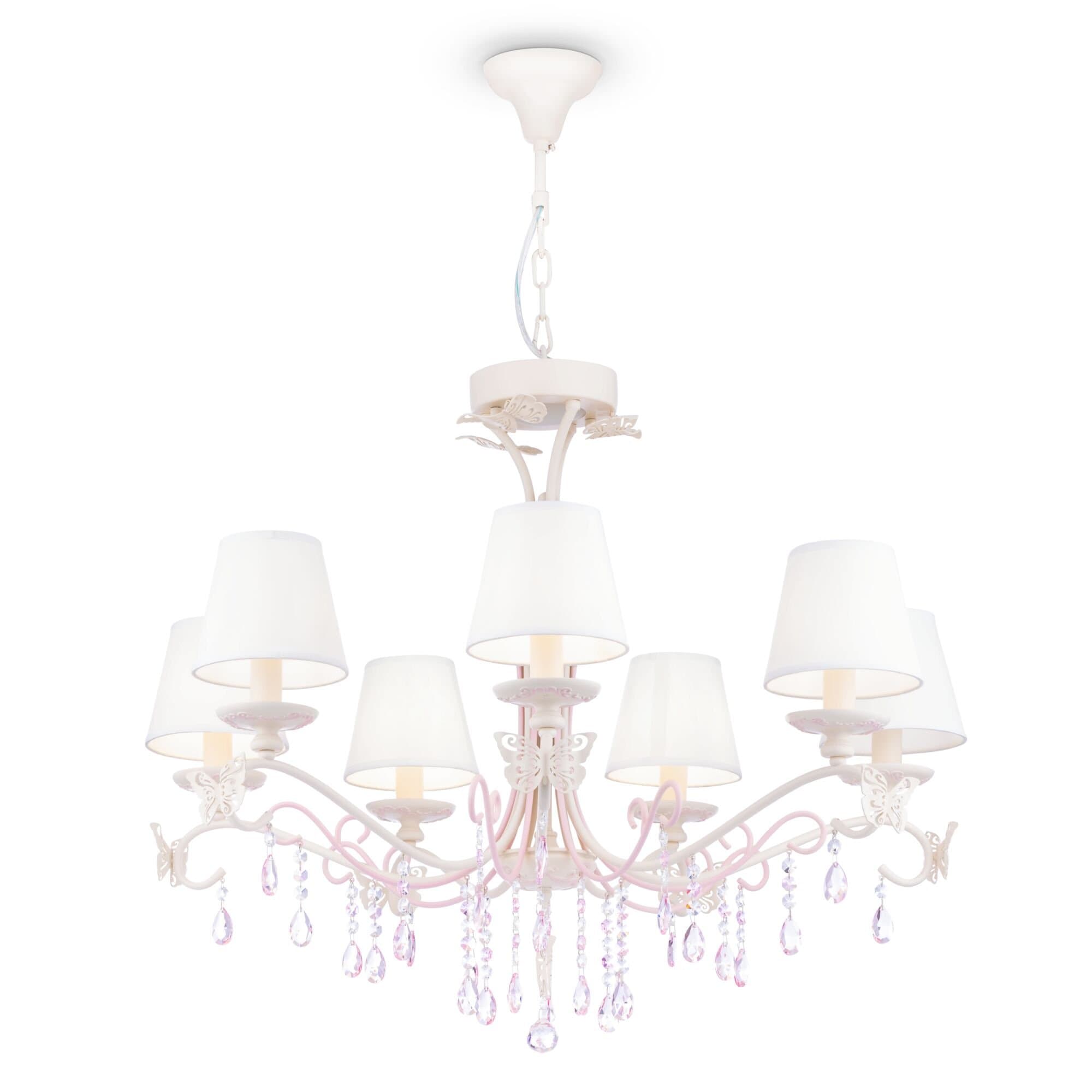 Maytoni Elegant Fiona Белый Люстра 7xE14 40W ARM032-07-PK — миниатюра 5