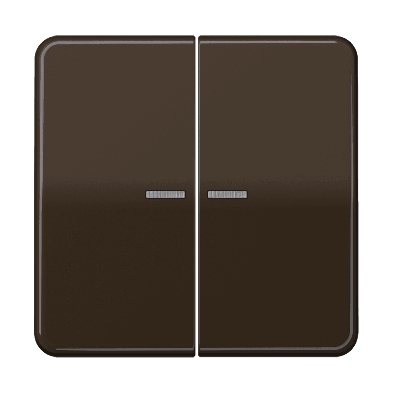 JUNG CD 500/CD plus Коричневая Клавиша 2-ая с/п CD595KO5BR