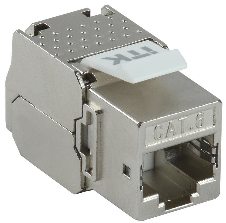 IEK ITK Модуль Keystone Jack категория 6 STP без инструмента TOOLLESS 180 градусов CS1-1C06S-T2