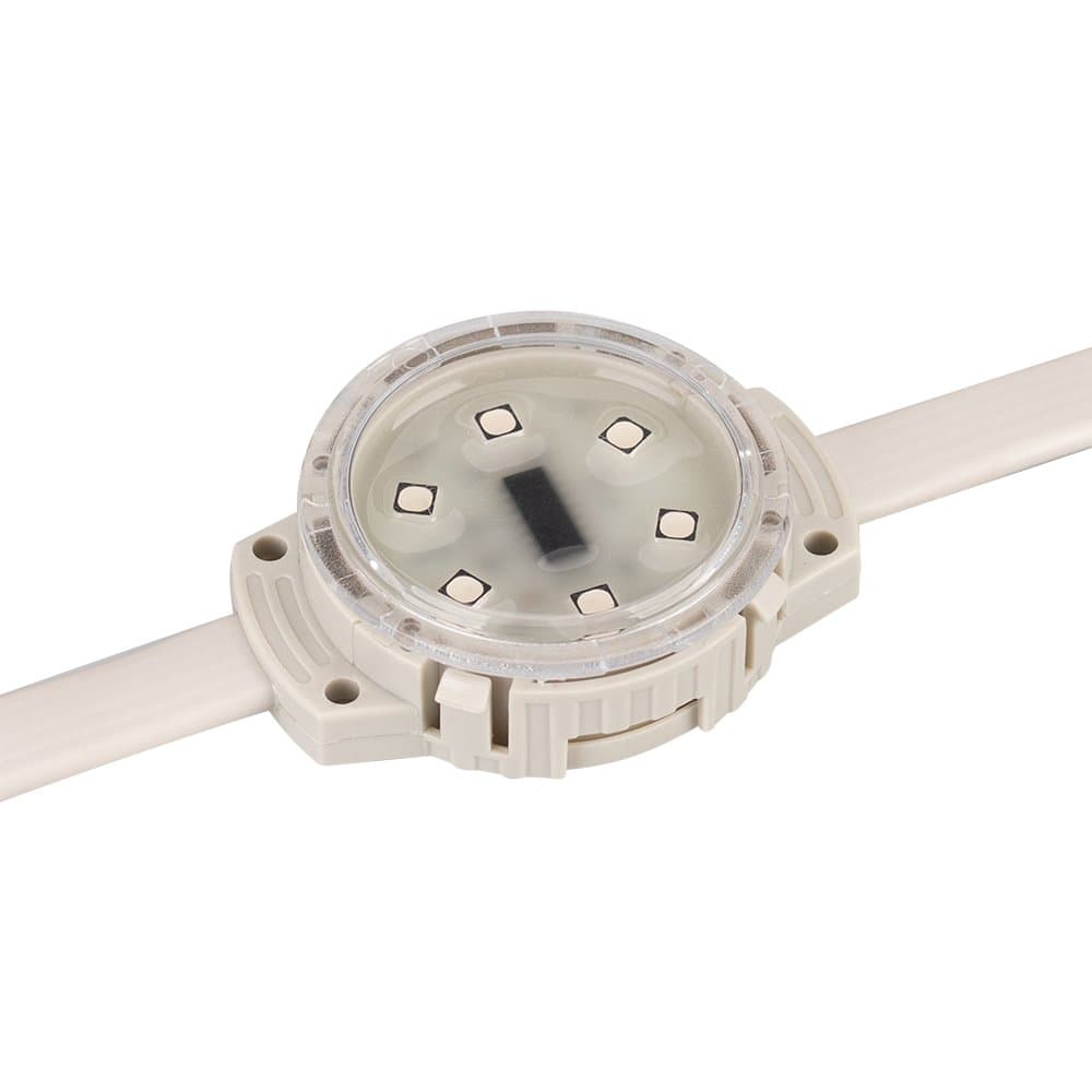 Arlight Модуль управляемый SOLEX-DMX-3535-6-24V RGB 120deg (D40x16mm, 1.5W, IP67) (-) 028882 — миниатюра 6