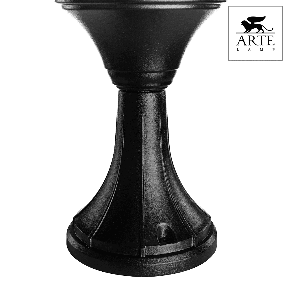 Arte Lamp Monaco Черный/Белый Светильник уличный наземный 100W E27 A1494FN-1BK — миниатюра 3