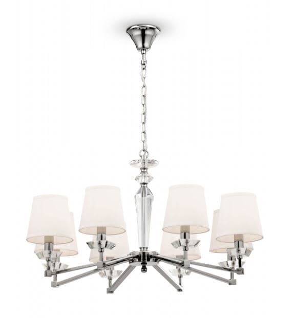 Maytoni Neoclassic Beira Люстра Никель MOD064PL-08N — миниатюра 1