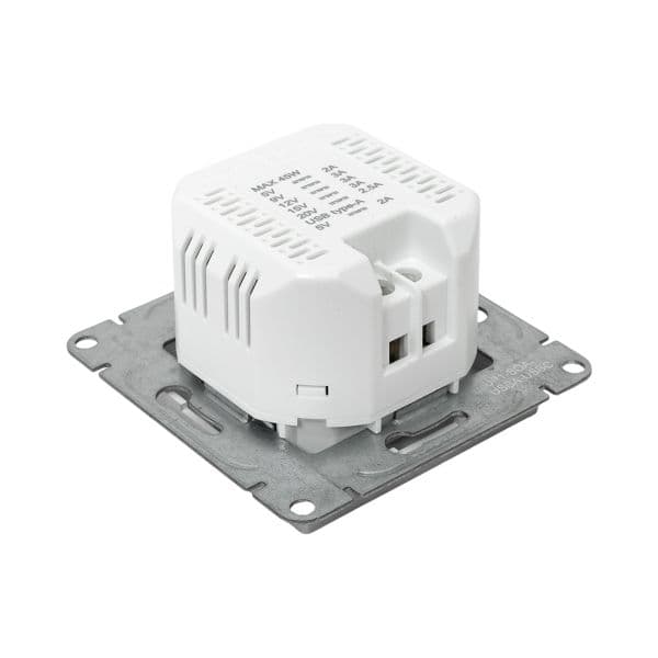 EKF Механизм розетки USB-A+С, алюминий Эпика — миниатюра 12