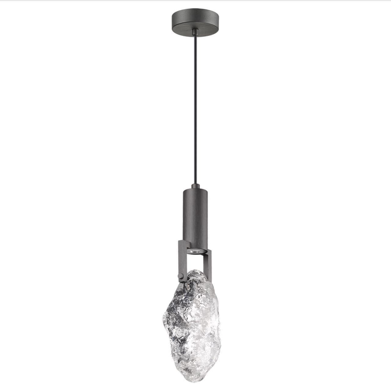 Odeon Light 6695/5L MIDCENT ODL24 Подвесной светильник брашир. черный/металл/стекло IP20 LED 5W 200Лм 3000K LIA