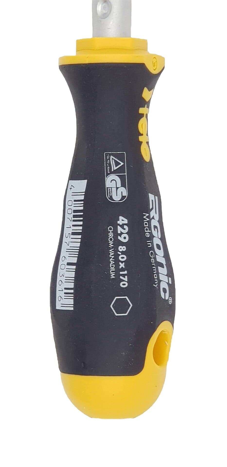 Felo Отвертка Ergonic с гибким стержнем торцевой ключ 8,0X170 42908040 — миниатюра 2