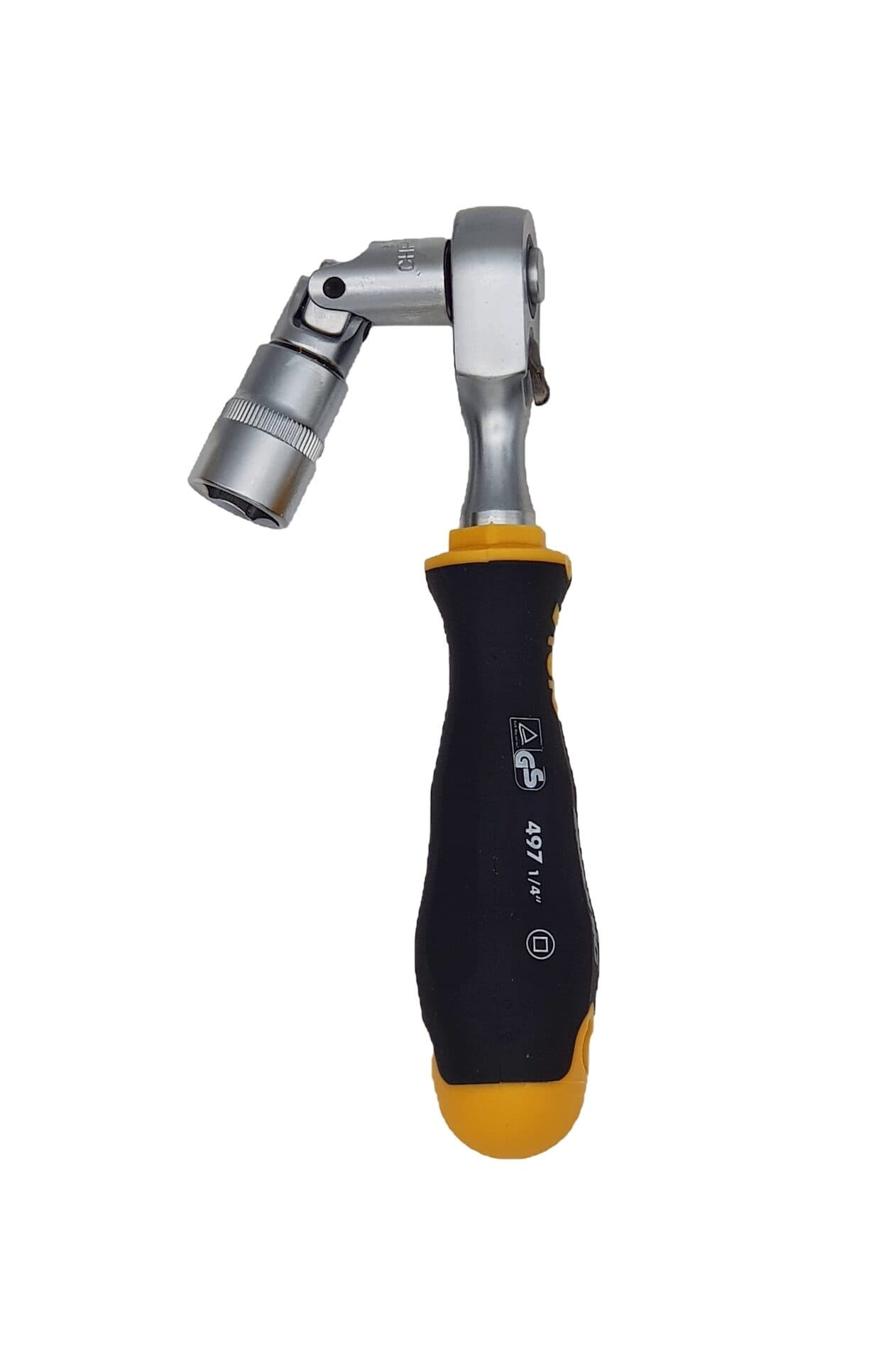 Felo Набор метрических головок с трещоткой и отверткой 1/4" ERGONIC в кейсе, 19 шт 05781956 — миниатюра 3