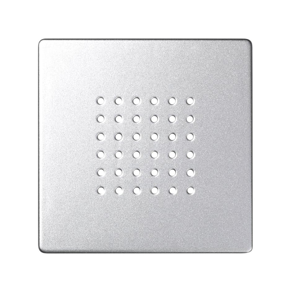 Simon 82 Detail Алюминий Накладка на звонок, динамик встр., fm-тюнер 82052-93