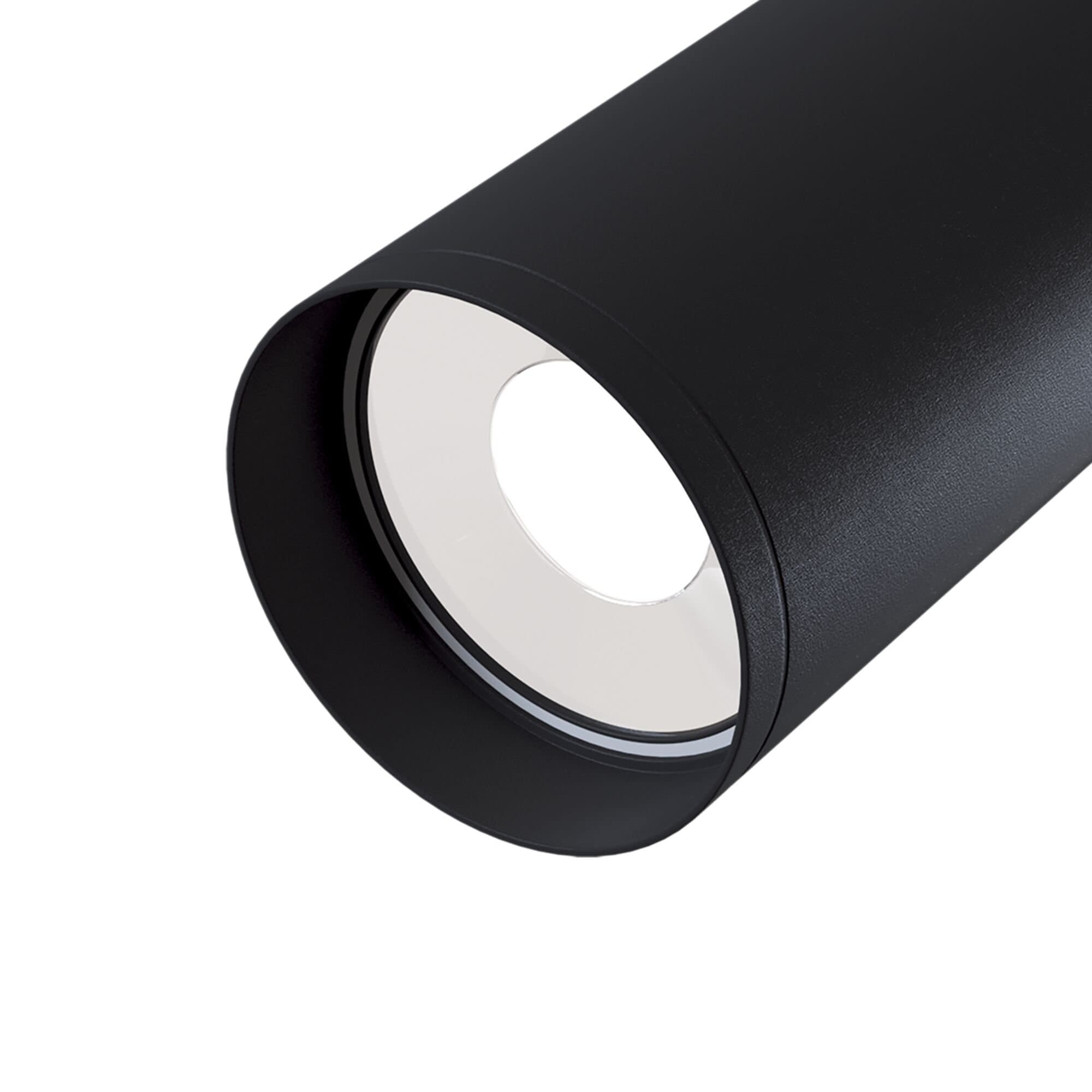 Maytoni Technical Focus Черный Потолочный светильник GU10 50W C018CL-01B — миниатюра 3