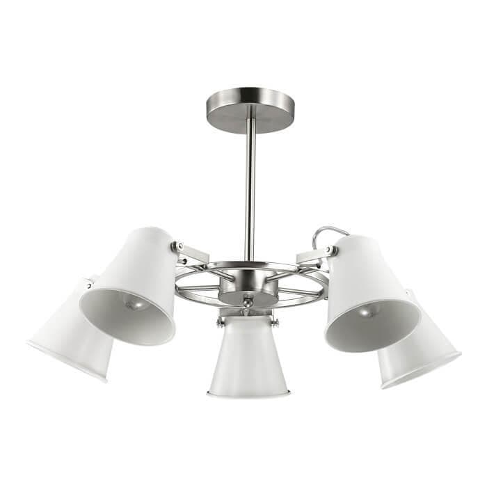 Lumion 3591/5C LN18 119 никель Люстра на штанге E27 5*60W 220V ARUDIS