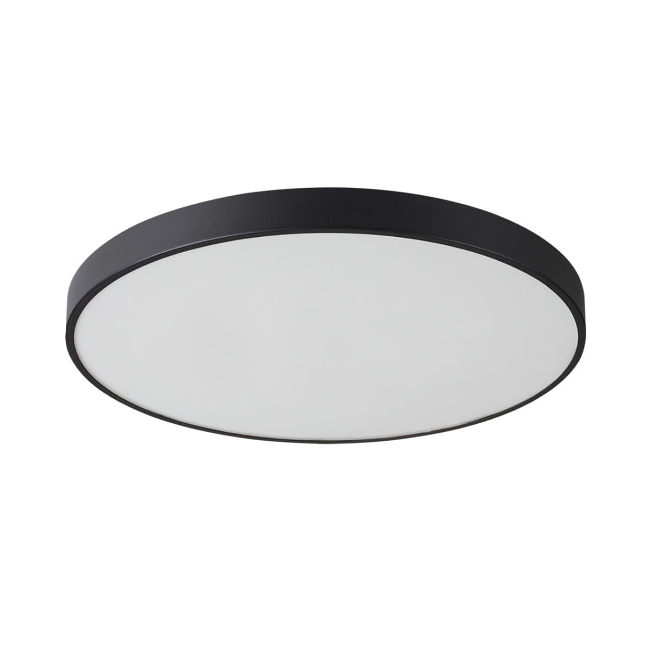 Sonex 7756/92L MITRA LED SN Светильник металл/акрил/черный LED 80Вт+12Вт(подсветка) 3000K D800 IP20 QUASAR