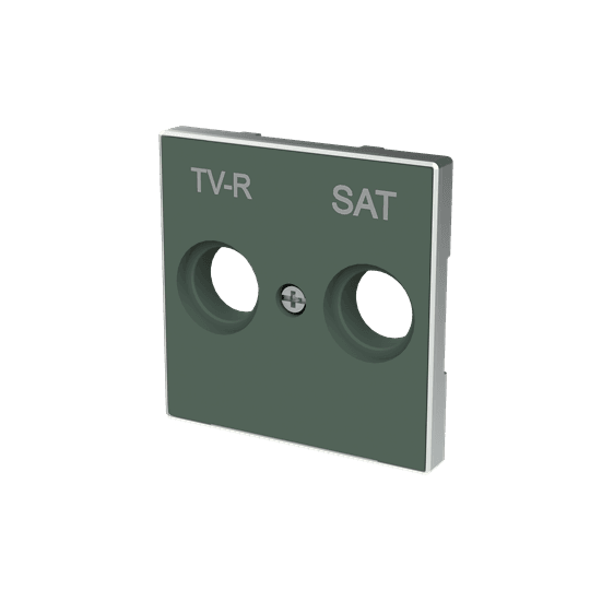 ABB SKY Комодоро Накладка для TV-R-SAT розетки 2CLA855010A1901 — миниатюра 2