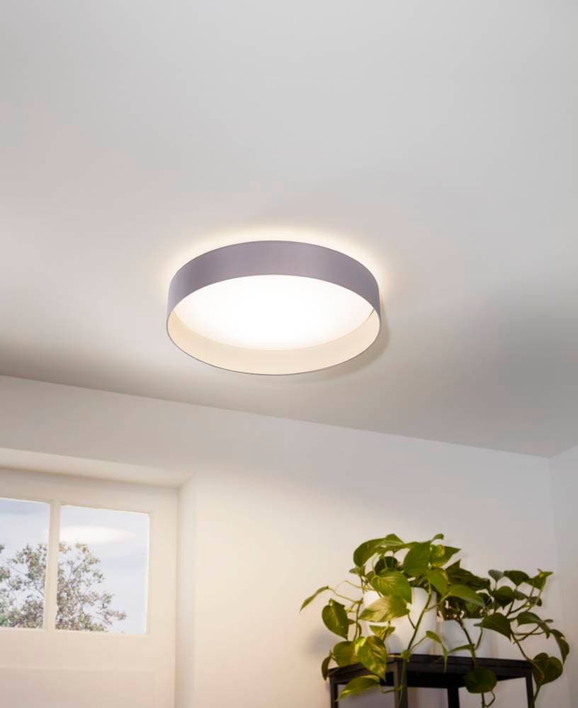 Eglo 93397 Светодиодная люстра PALOMARO, 24W (LED), Ø500, пластик/текстиль антрацит — миниатюра 2