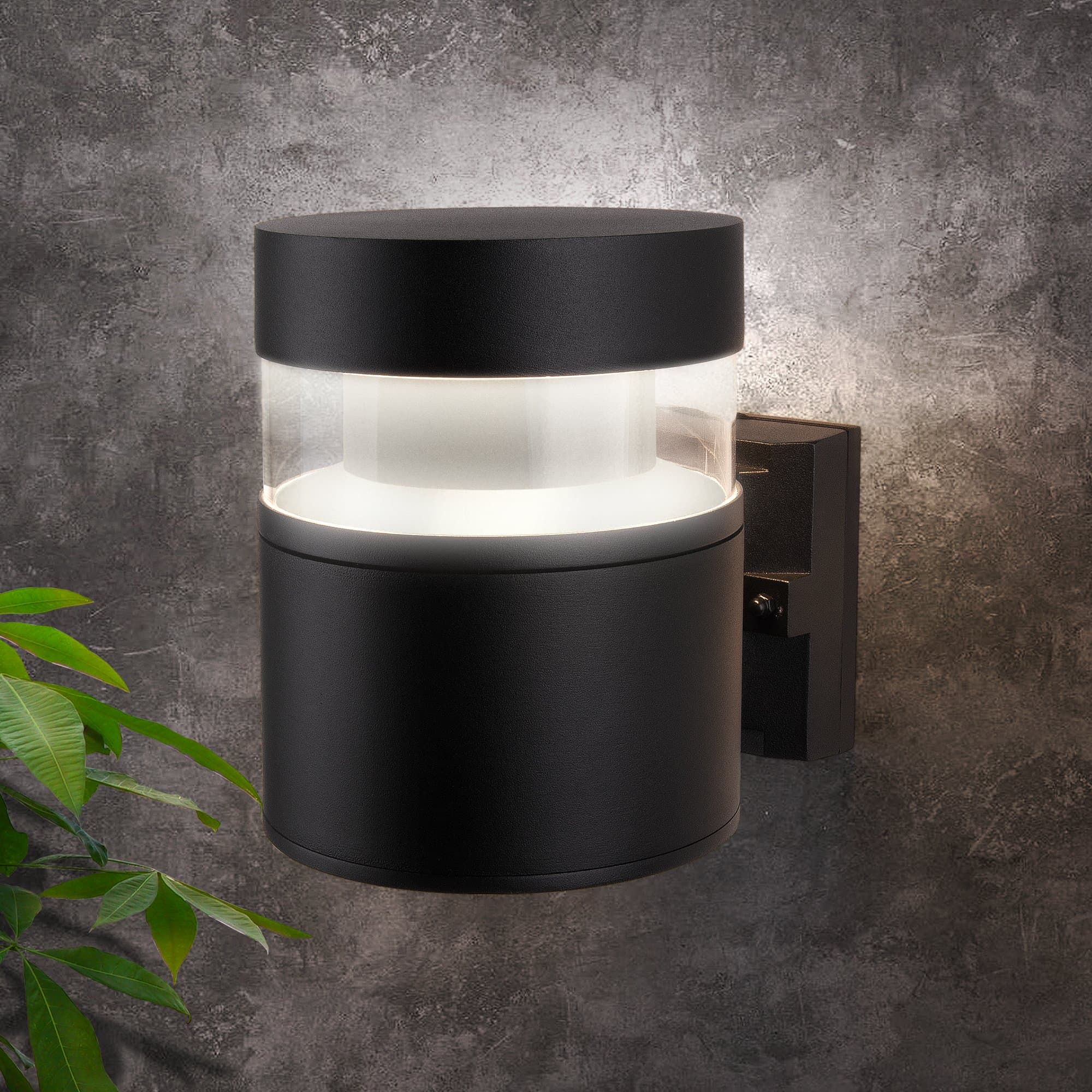 Elektrostandard 1530 TECHNO LED / Светильник садово-парковый чёрный a052244