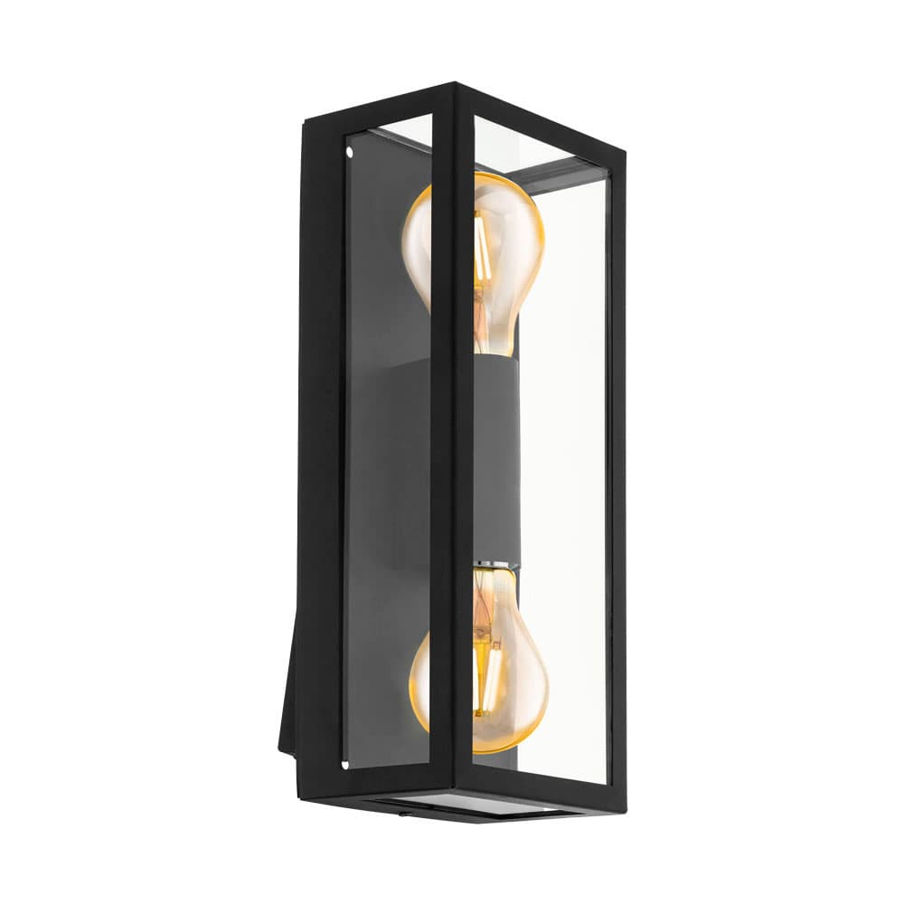 Eglo 98273 Уличный светильник настенный ALAMONTE 1, 2х40W(E27), , L150, B75, H380, A100, , оцинк. Сталь