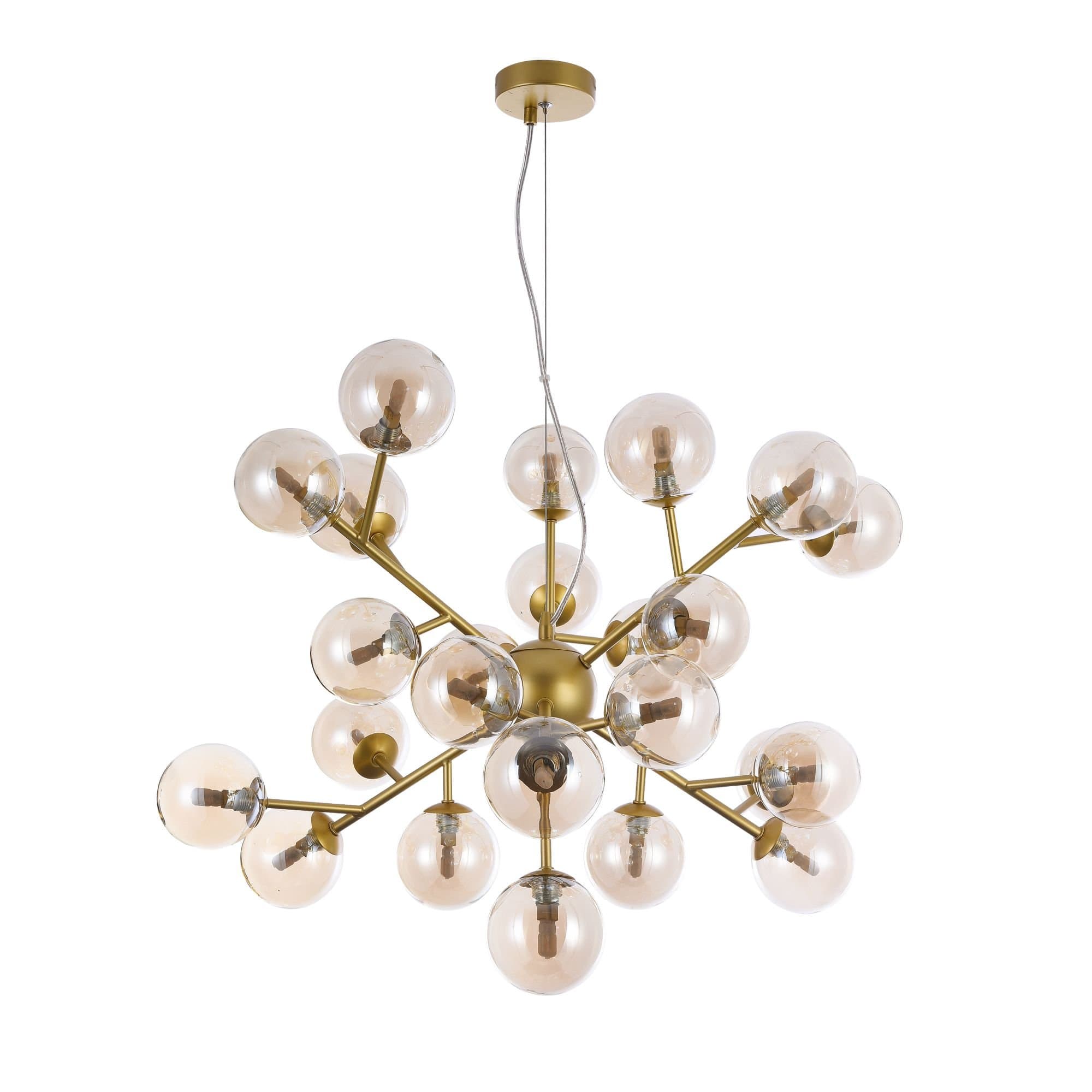 Maytoni Modern Dallas Золото Подвес 24xG9 28W MOD545PL-24G — миниатюра 6