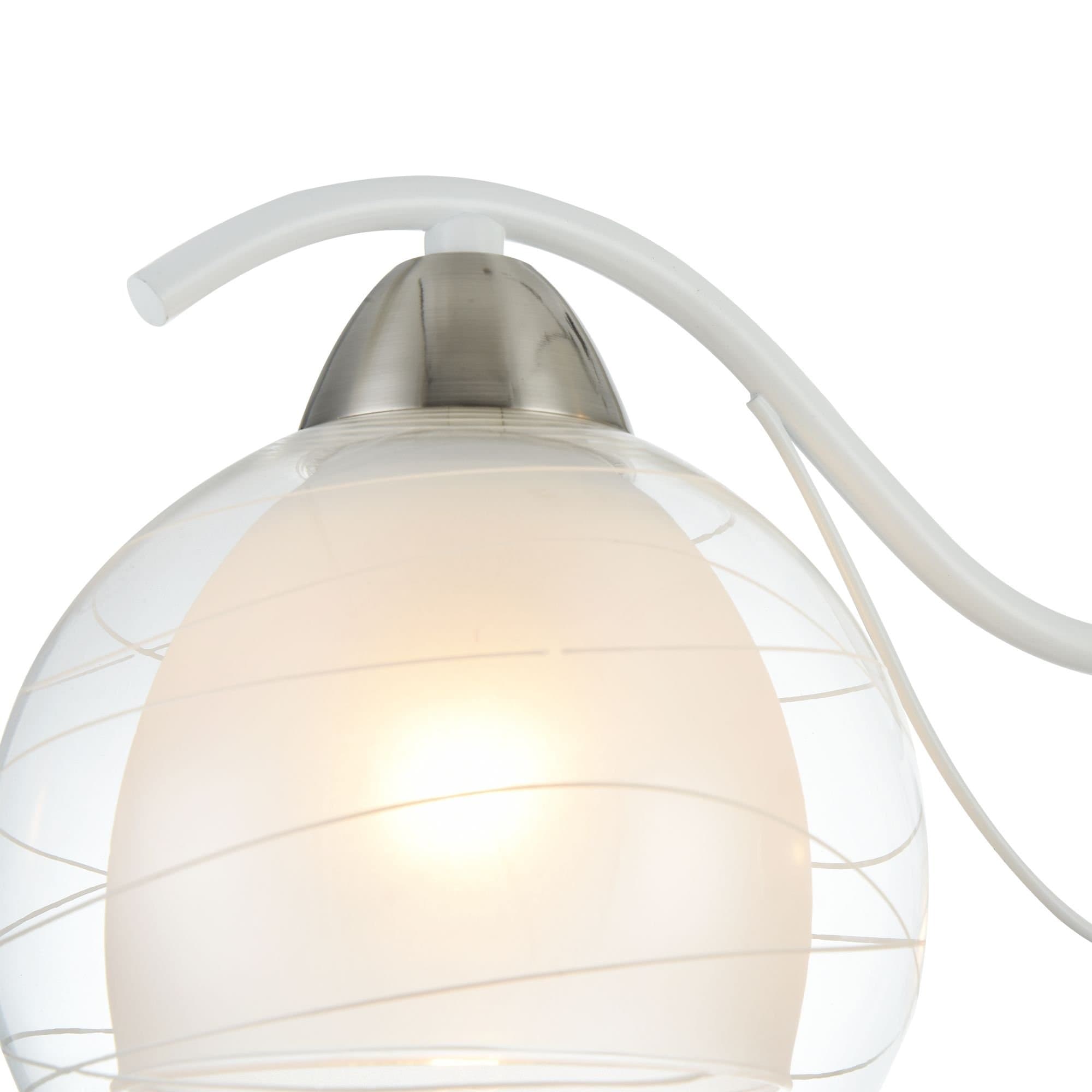Freya Modern Nikki Белый Потолочный светильник E14 60W FR5052-CL-03-W — миниатюра 6