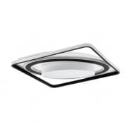 Eglo 39849 Потолочный светильник BENALAURIA, LED 21,5W, LED 10,5W, LED 3W, 2800lm, L450, B450, H85, сталь, черный, белый/пластик, белый