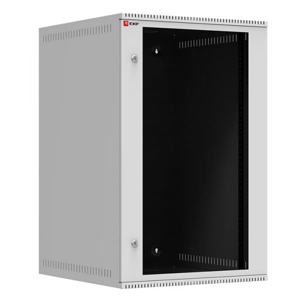 EKF PROxima Astra Шкаф телекоммуникационный настенный 18U (600х350) дверь стекло ITB18G350