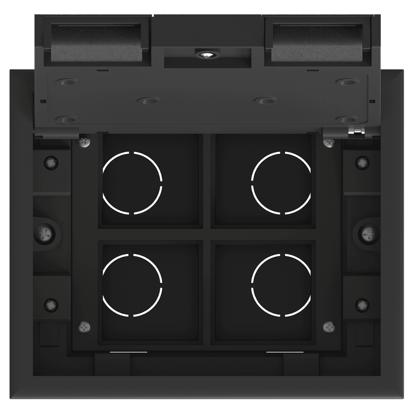 Systeme Elecrtic MultiDesk Люк на 8 модулей IP40 для фальшпола с монтажной коробкой, тип MDK10 — миниатюра 7
