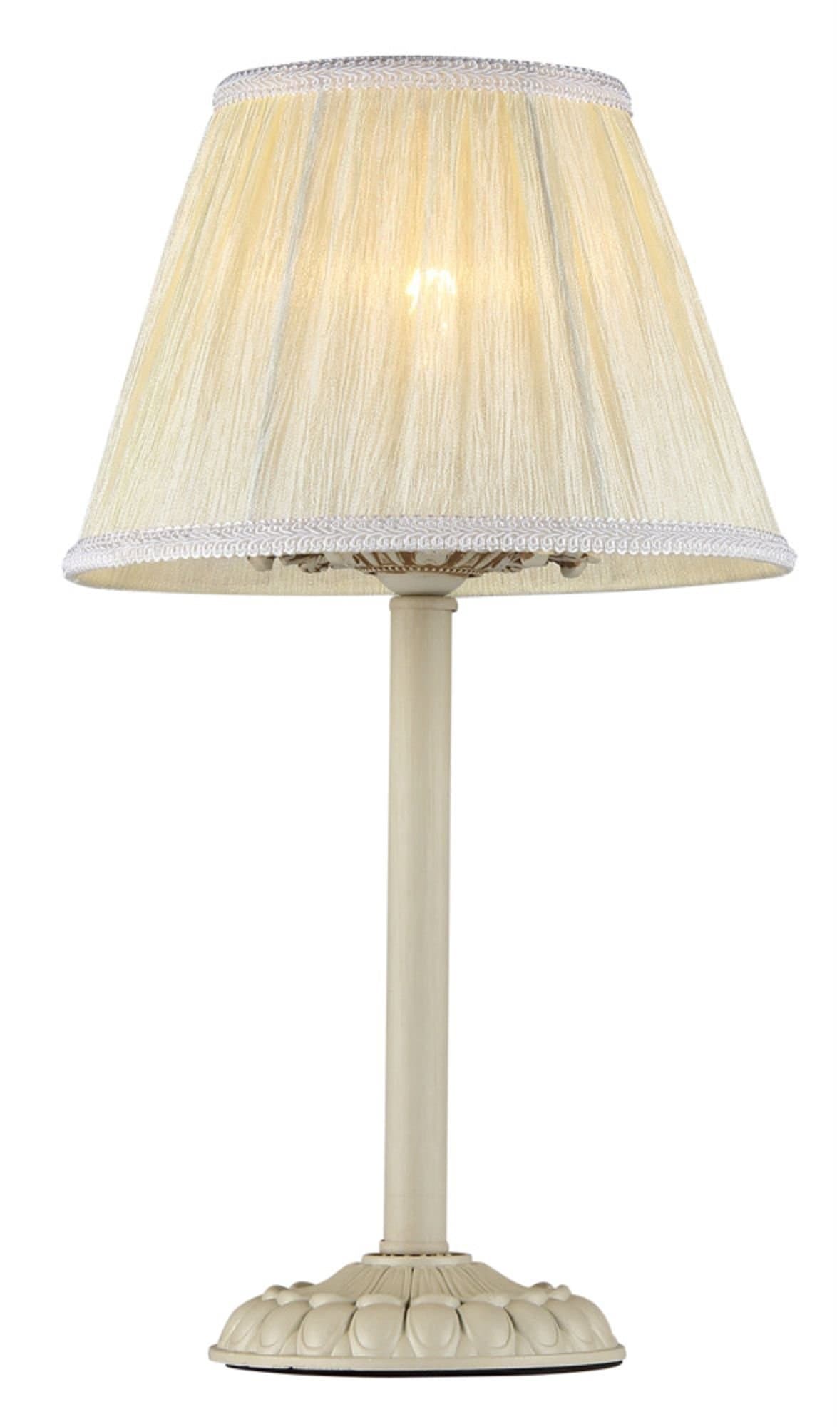 Maytoni Elegant Olivia Слоновая Кость Настольная Лампа 1xE14 40W ARM326-00-W — миниатюра 3