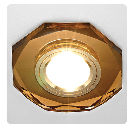 Ambrella Светильник 8020 Коричневый MR16 D90 mm 8020 BR