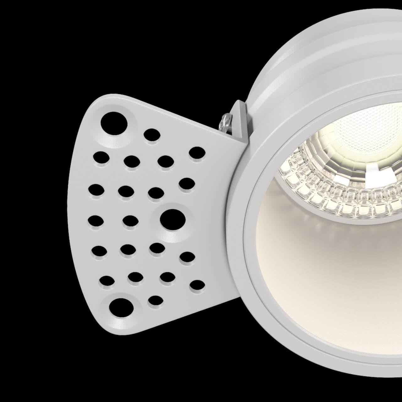 Maytoni Downlight Reif Белый Встраиваемый светильник DL048-01W — миниатюра 7