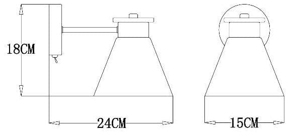 Arte Lamp A1031AP-1WH Бра с одним плафоном — миниатюра 3