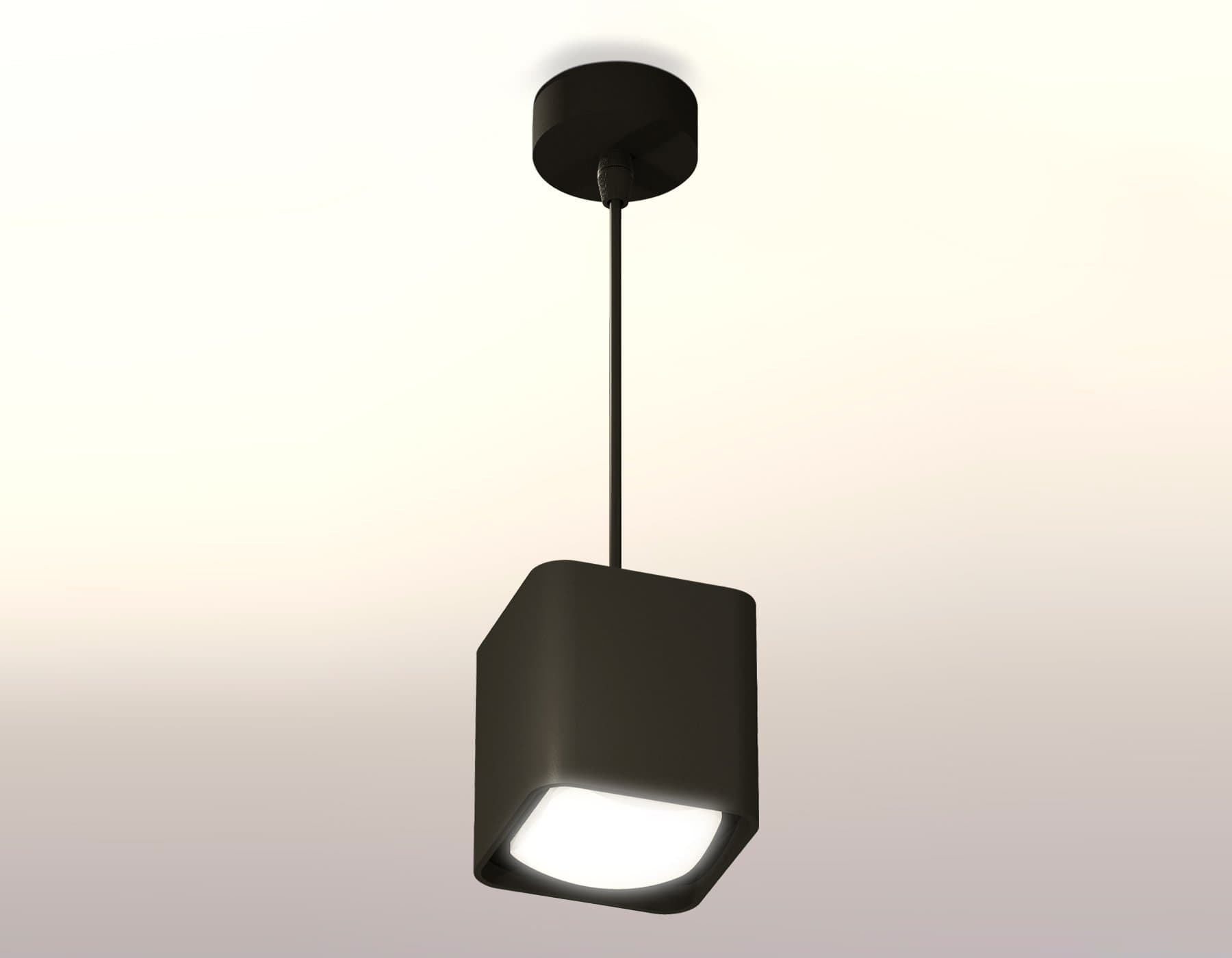 Ambrella Комплект подвесного светильника с акрилом XP7841002 SBK/FR черный песок/белый матовый MR16 GU5.3 (A2311, C7841, N7756) — миниатюра 2