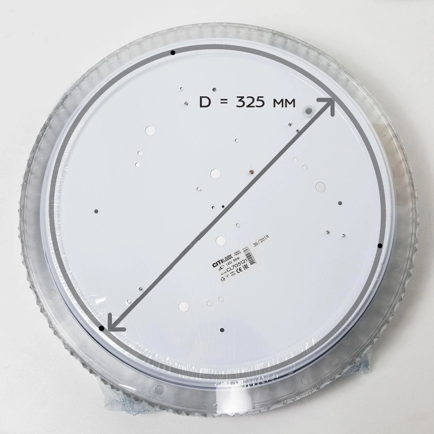 Citilux CL705121 Кристалино Круг Свет-к Наст.-Потол — миниатюра 4