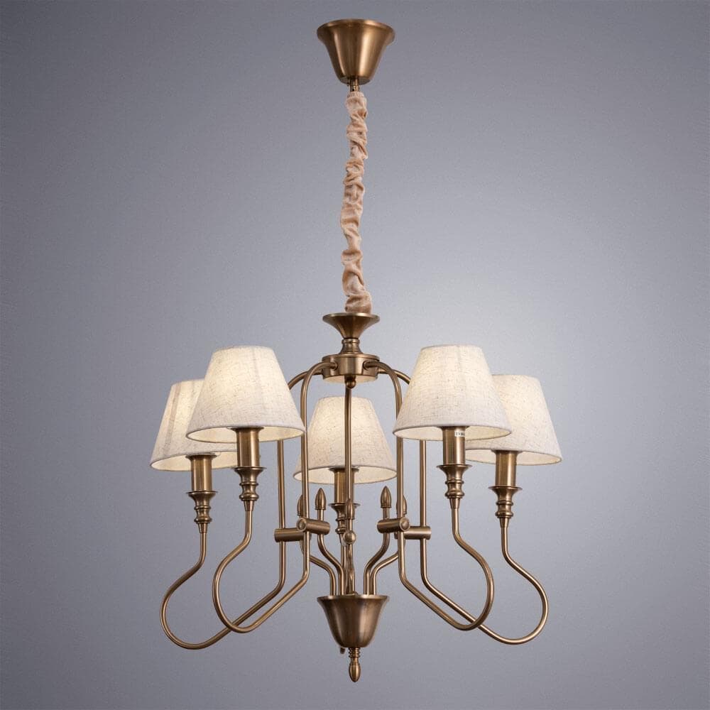 Arte Lamp AGIO Светильник подвесной A6086LM-5PB — миниатюра 4