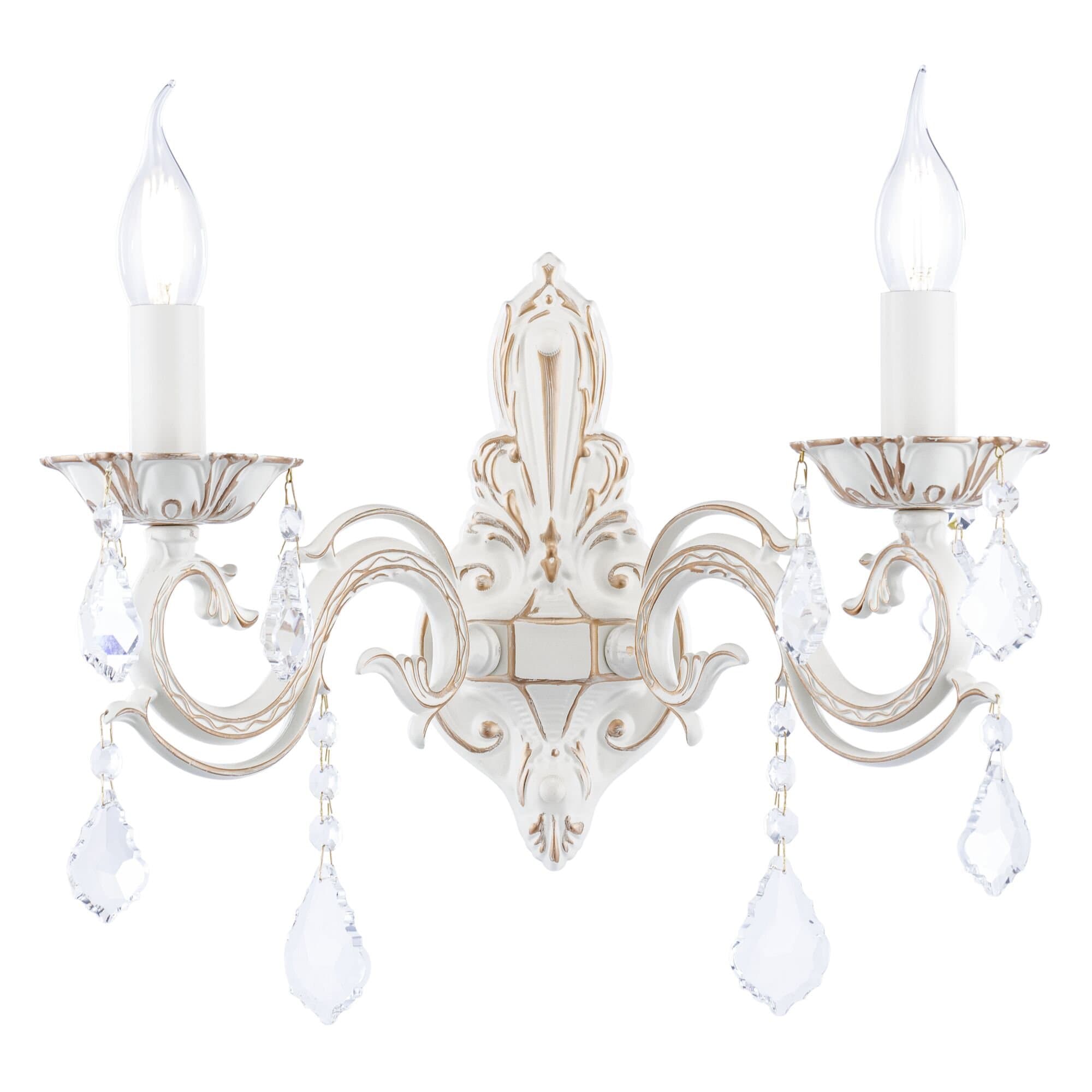 Maytoni Elegant Bronze Бежевый Бра 2xE14 60W ARM245-02-W — миниатюра 4
