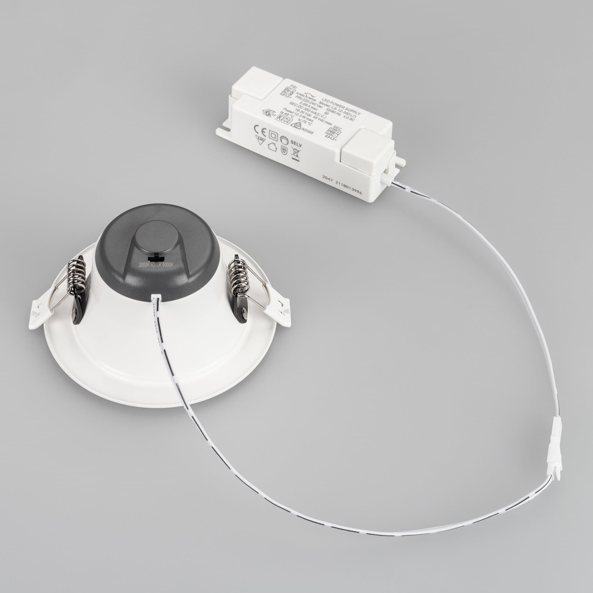 Arlight Светильник IM-STORM-R115-10W Day4000-MIX (WH, 80 deg, 230V) (IP20 Металл, 3 года) 032431 — миниатюра 3