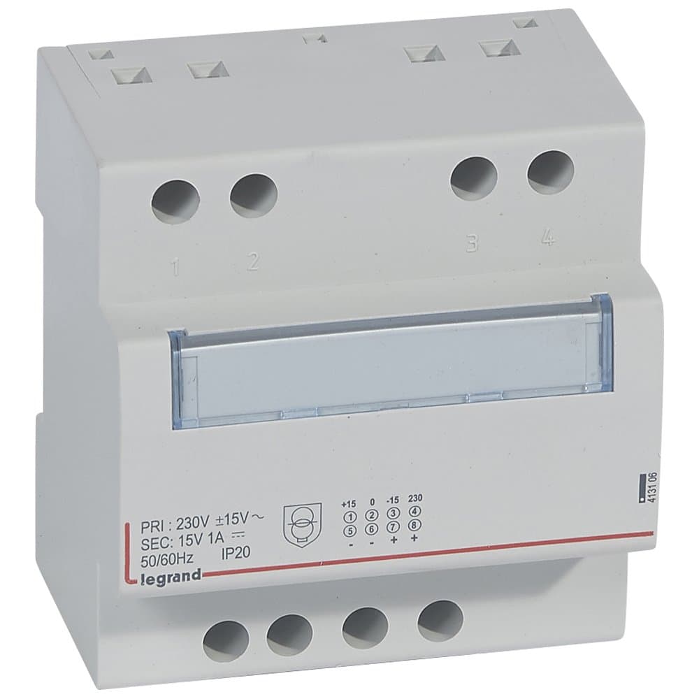 Legrand Однофазный блок питания 15 В= 1 А 15 Вт 413106