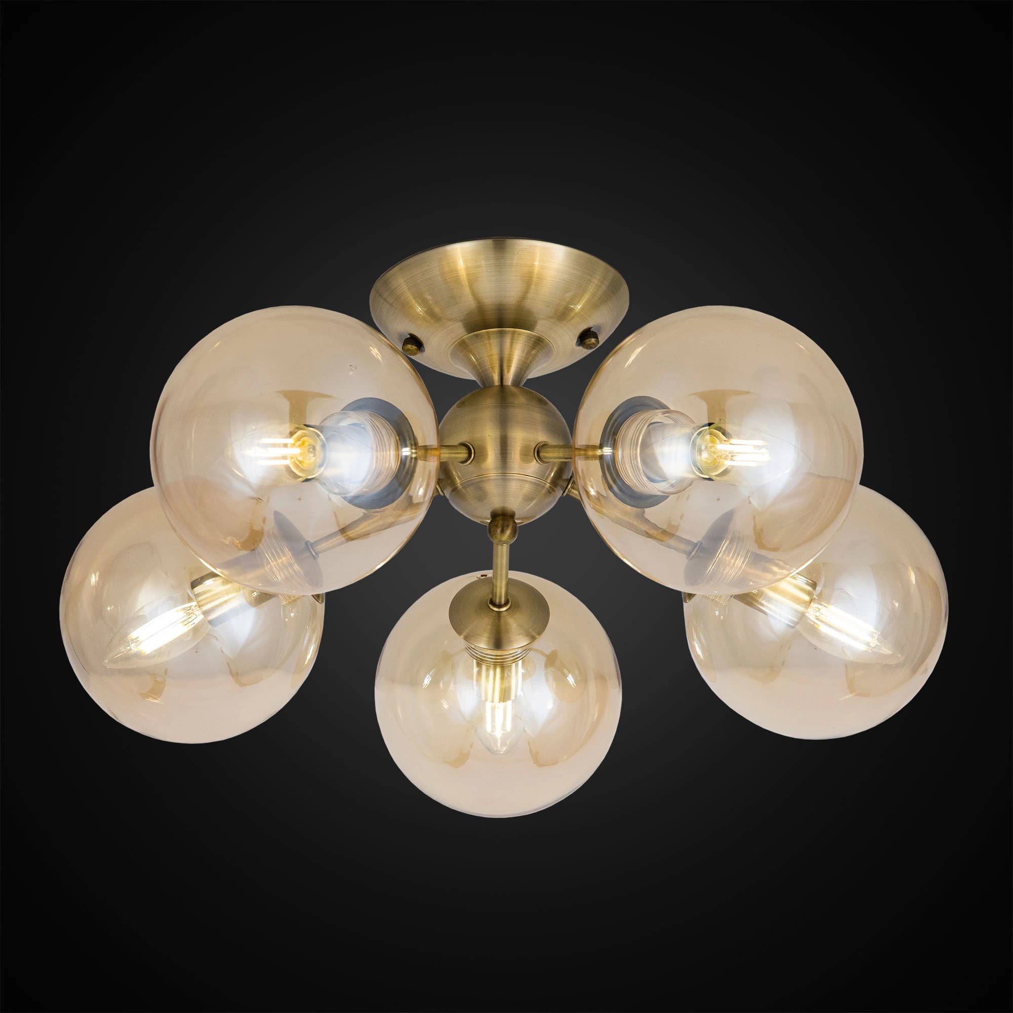 Citilux CL102153 Томми Бронза Люстра — миниатюра 2