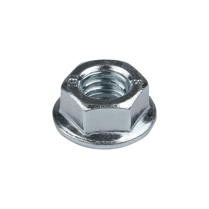 EKF INOX  Гайка с фланцем М6 DIN 6923