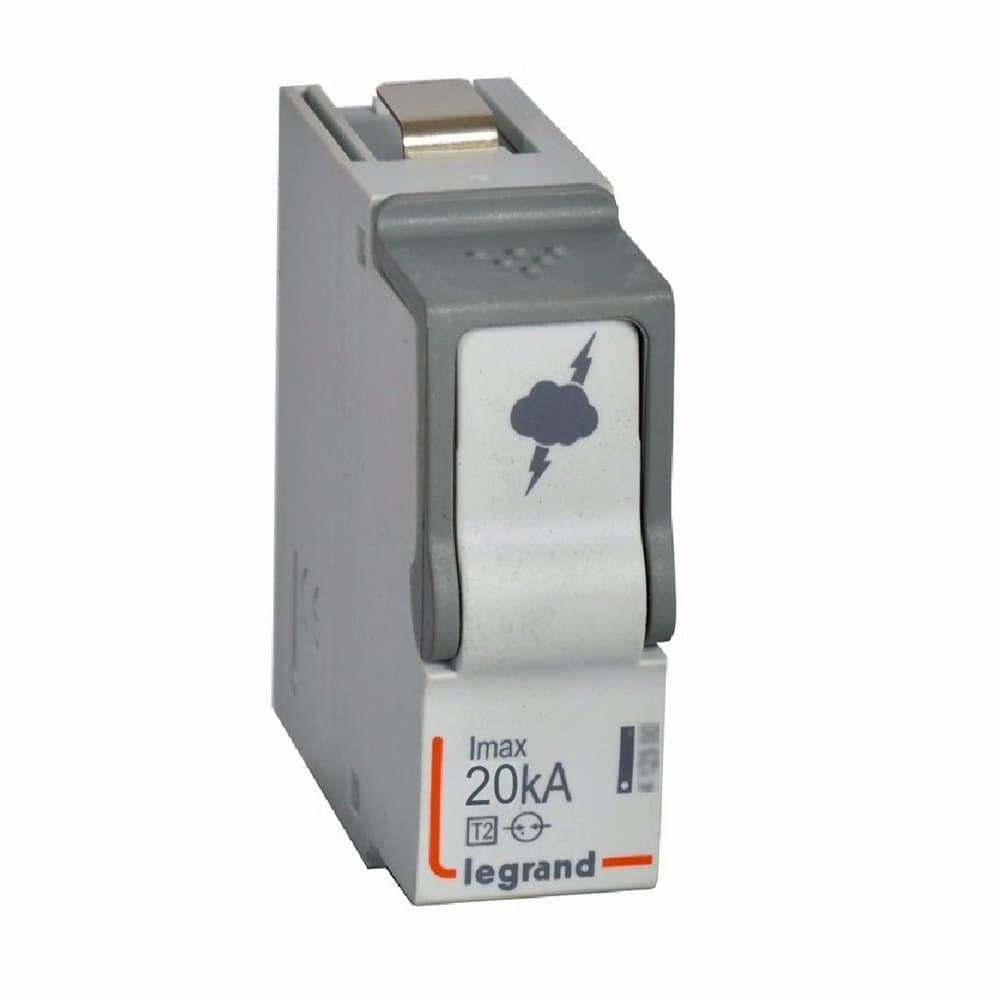 Legrand Сменный модуль T2 20KA N-PE 412298