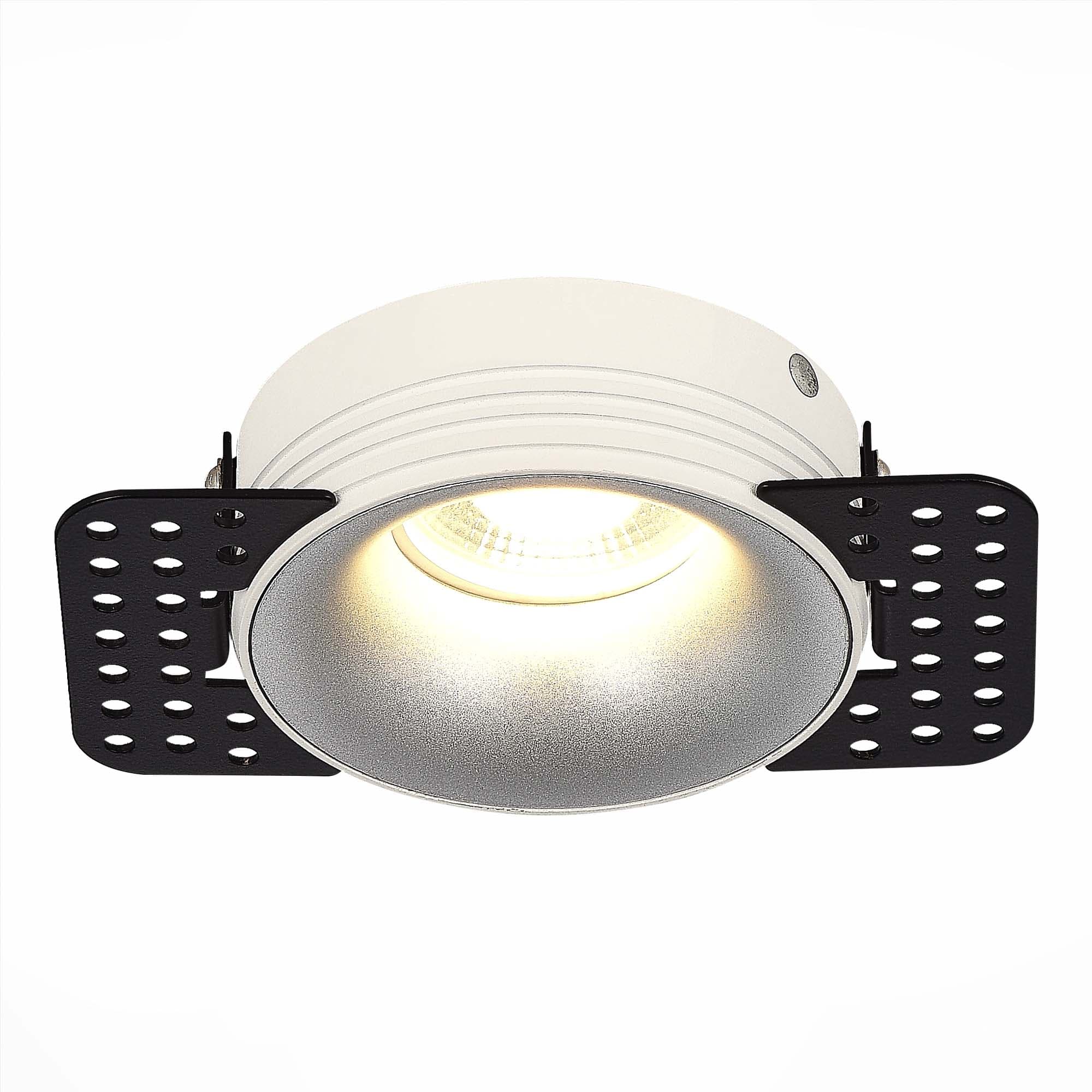 ST LUCE ST218.518.01 Св-к встр. Белый GU10 1*50W IP20 D85xH30 165-265V Без ламп
