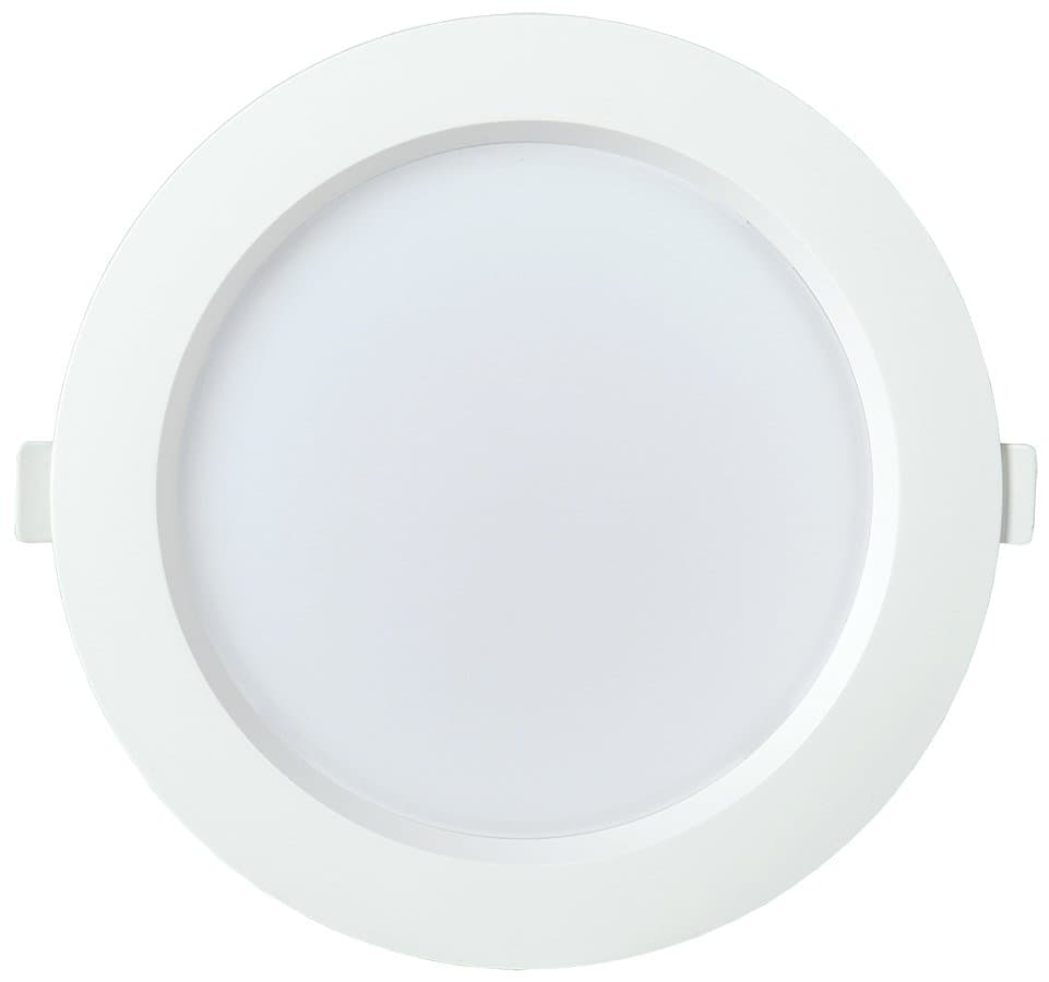 IEK Светильник LED ДВО 1704 белый круг 24Вт 6500K IP40 LDVO0-1704-24-6500-K01