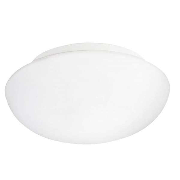 Eglo Светильник для ванной комнаты ELLA, 1X60W (E27), Ø280, сталь, белый/опаловое стекло 81636 — миниатюра 1