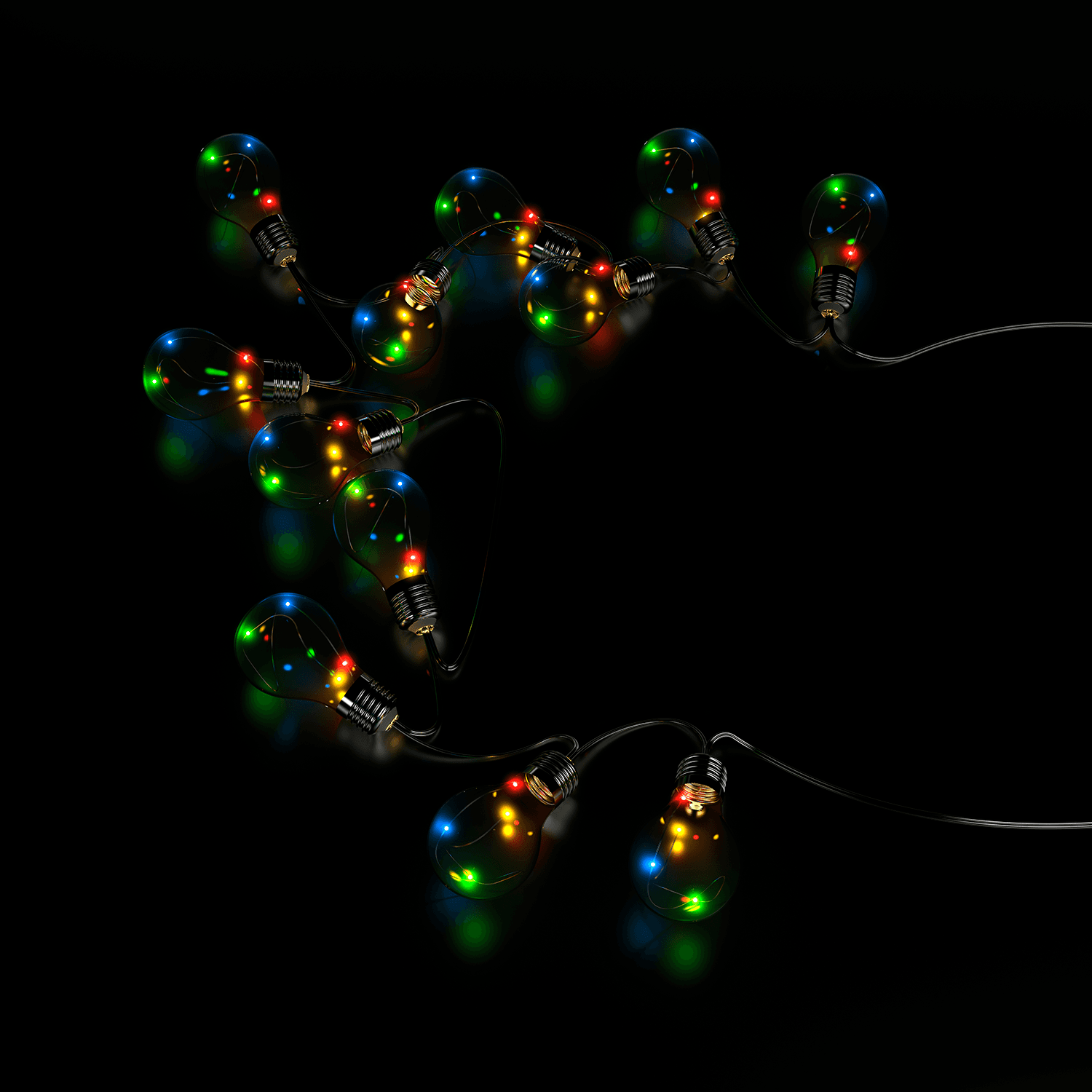 Gauss Гирлянда садовая на солнечной батарее 10 LED ламп Большие Шары, мультицвет Solar, 1/12 GS035 — миниатюра 6