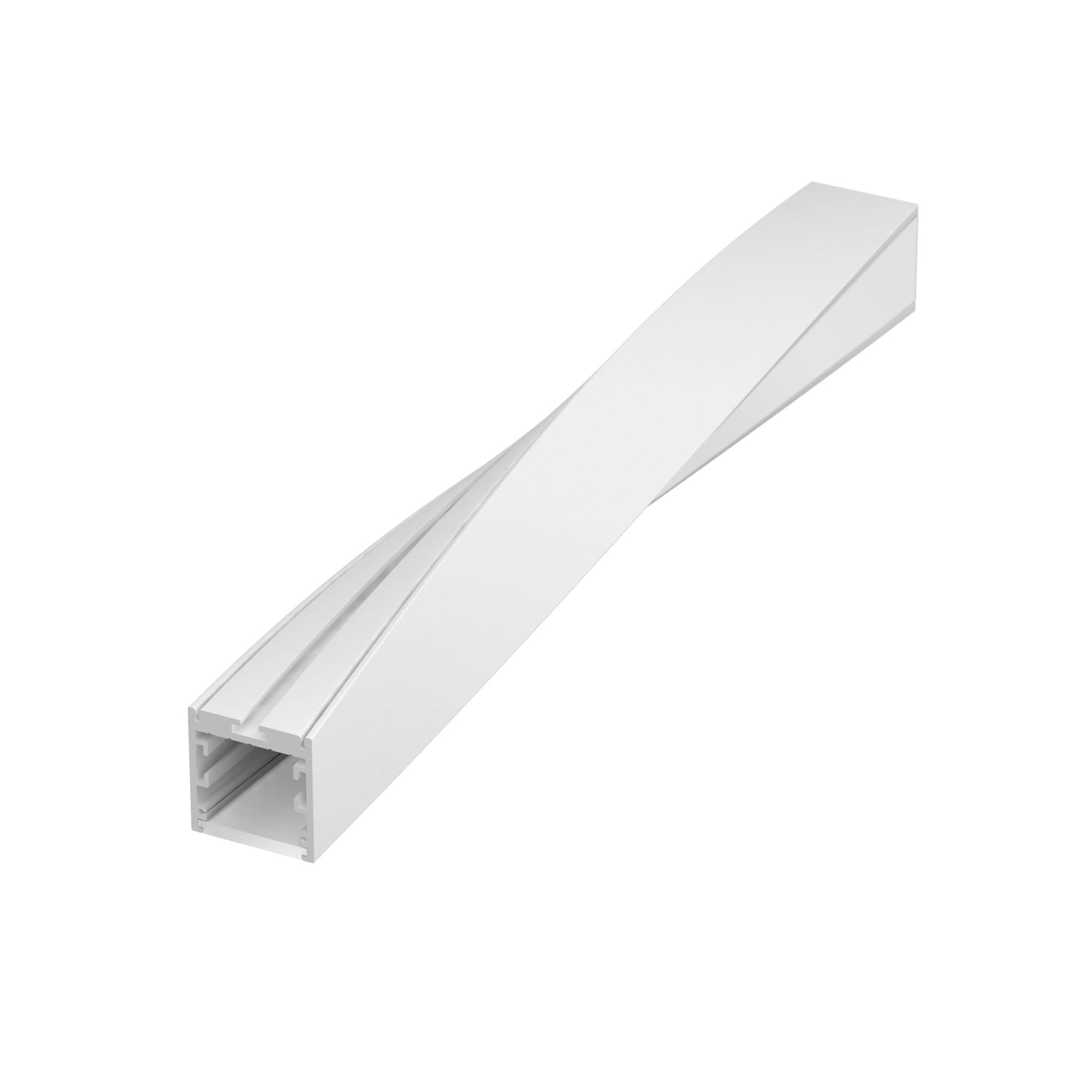 Arlight Профиль SL-ARC-3535-TWIST90L-400 WHITE (Алюминий) 032681 — миниатюра 2