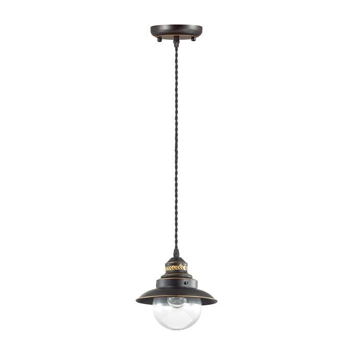 Odeon Light 3249/1 ODL16 071 белый/зол.патина/стекло Подвес E14 1*60W 220V SANDRINA