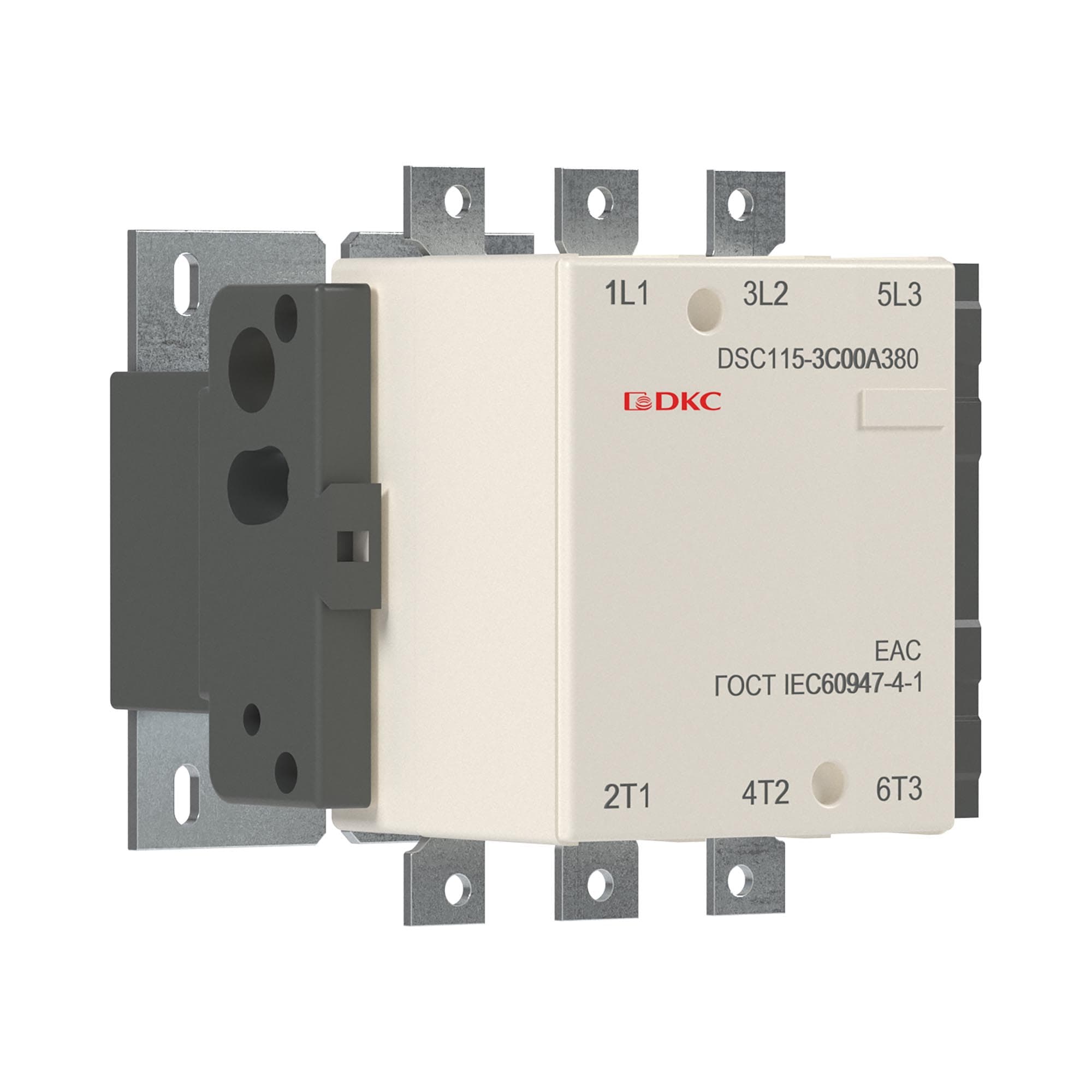 DKC Магнитный контактор DSC115-3C00A380 115А 55кВт (AC3) кат 380В AC