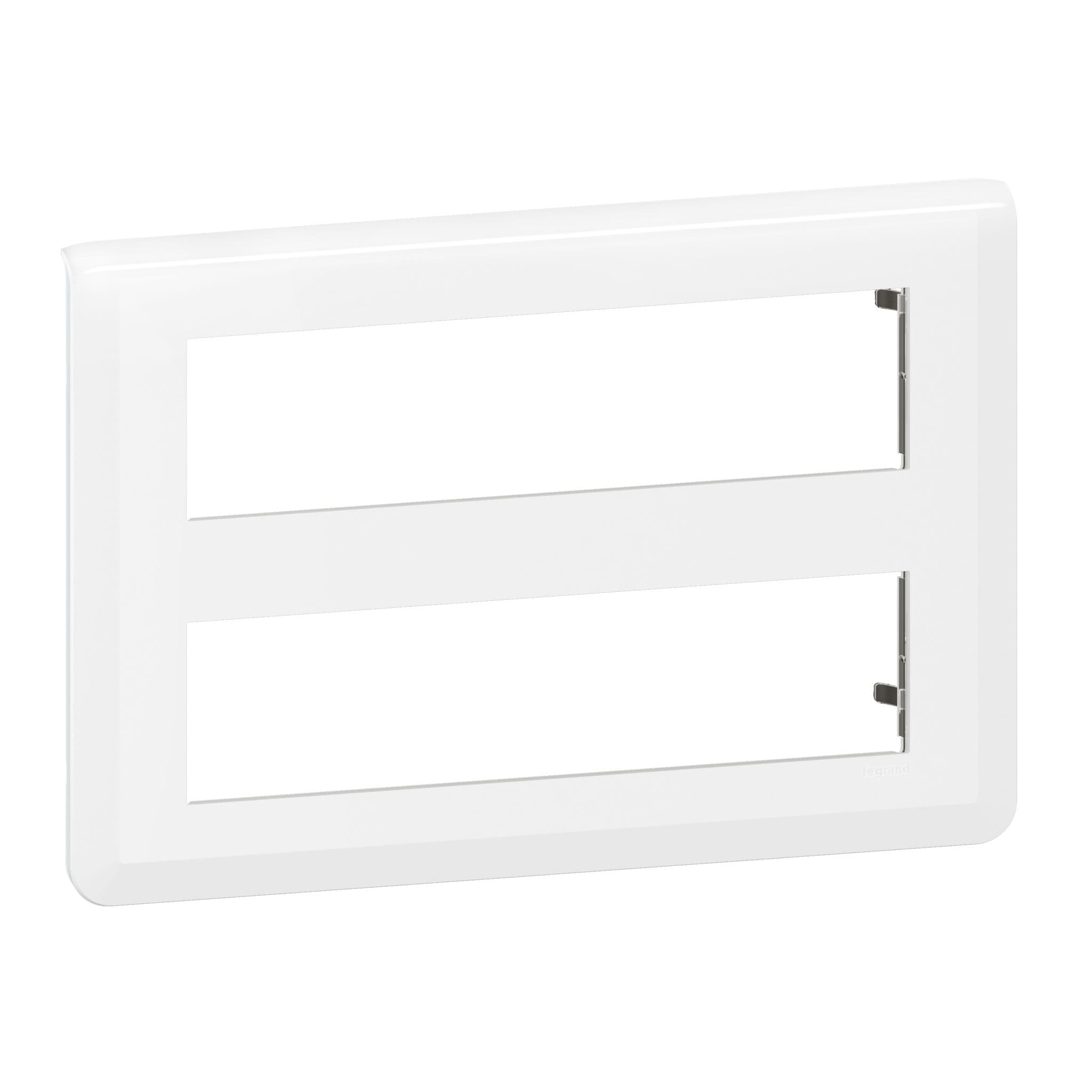 Legrand Mosaiс Рамка - Программа Mosaic - 2x8 модулей - белая 078837L — миниатюра 3