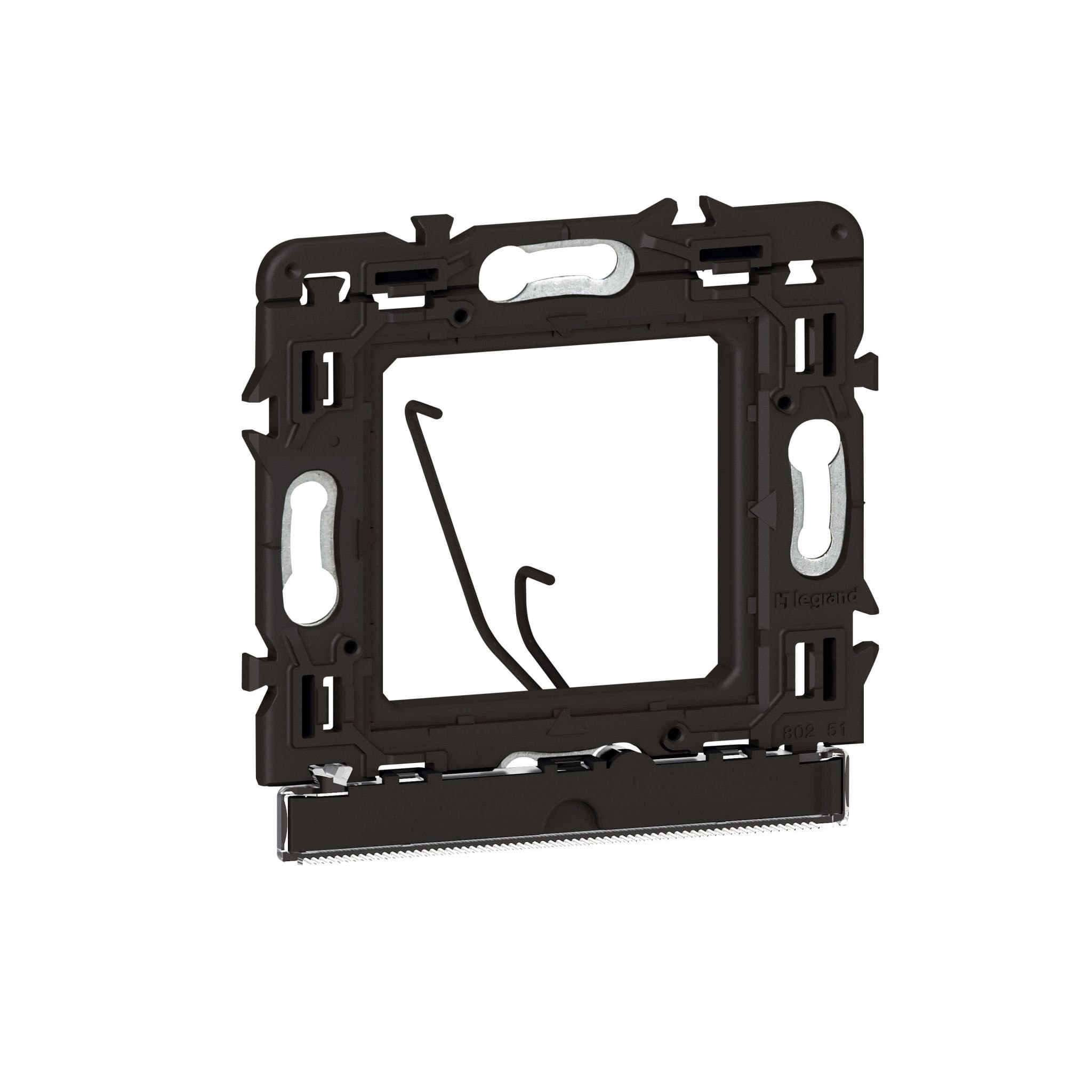 Legrand Mosaiс Суппорт с подсветкой - Программа Mosaic - Программа Batibox - 2 модуля - 1,4 Вт 080262L — миниатюра 2