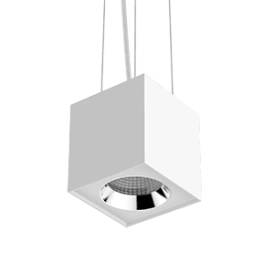 Varton Светодиодный светильник DL-02 Cube подвесной 150х160 мм 36 Вт 4000 K 35° RAL9010 белый матовый V1-R0-00360-30000-2003640