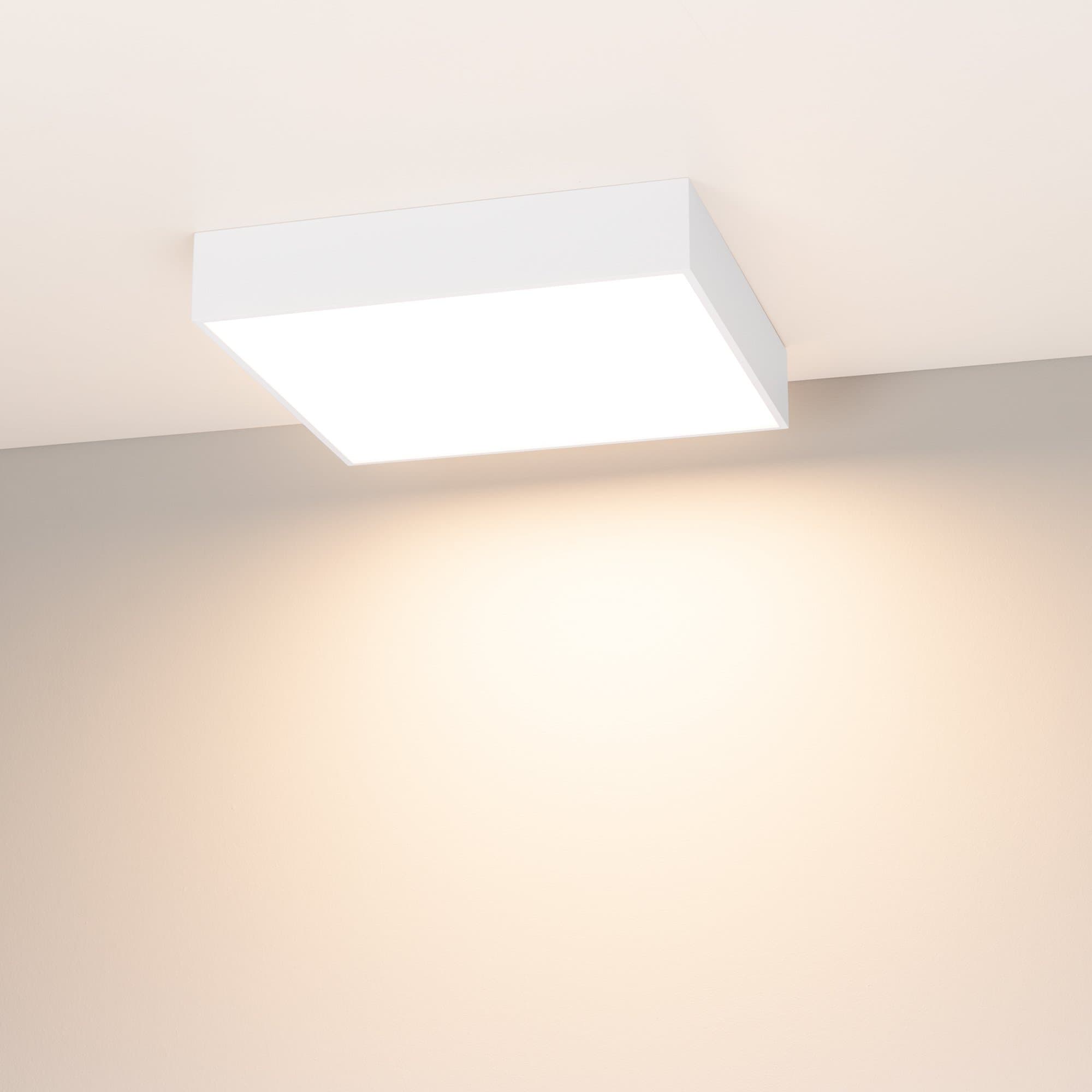Arlight Светильник SP-QUADRO-S350x350-30W Warm3000 (WH, 120 deg, 230V) (IP40 Металл, 3 года) 034791 — миниатюра 6