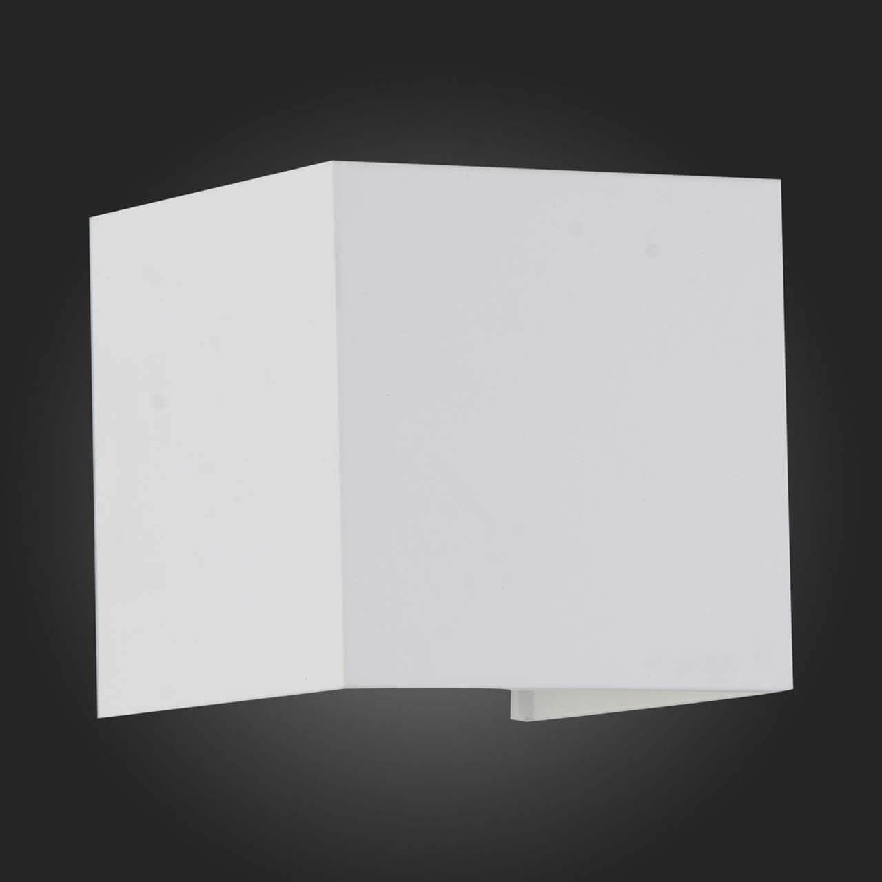 ST LUCE SL560.501.02 Светильник уличный настенный Белый/Белый LED 2*3W — миниатюра 3