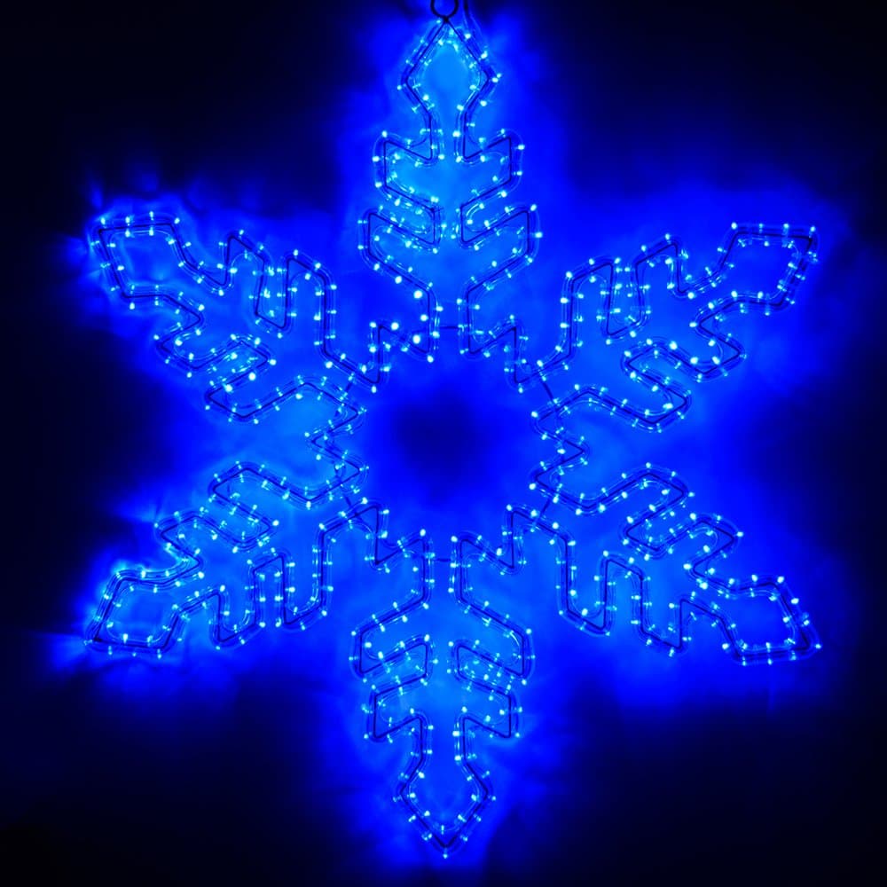 Arlight Фигура ARD-SNOWFLAKE-M1-940x940-648LED Blue (230V, 36W) (Ardecoled, IP65) 025304