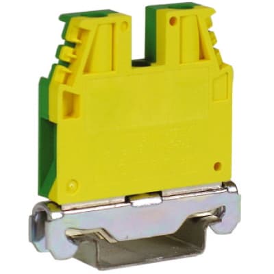 DKC TEC.6/O, зажим для заземления желт.зелен 6 кв.мм